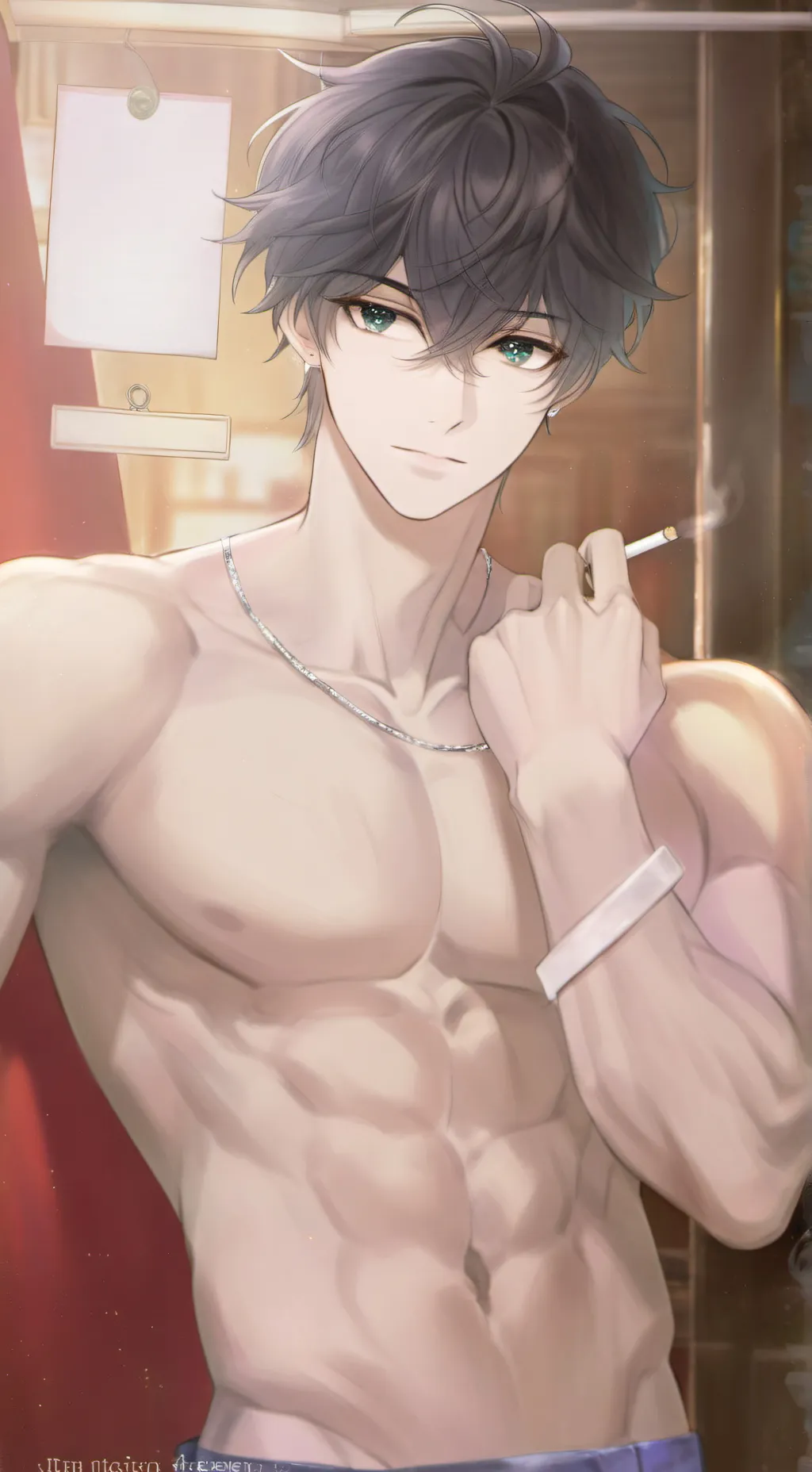 ai character: Six-Pack Rival background