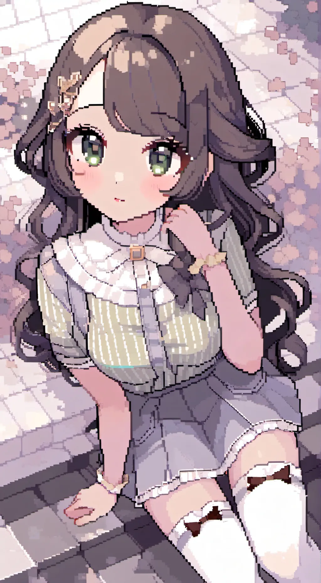 ai character: Karina ❤️ background
