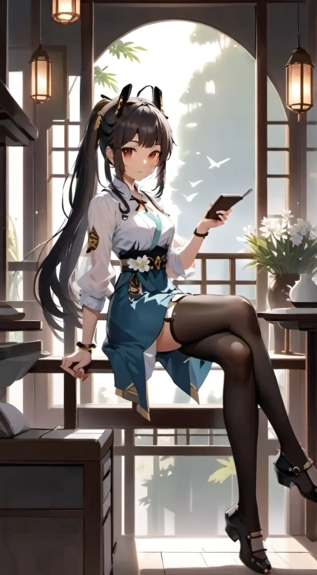 ai character: Ana background