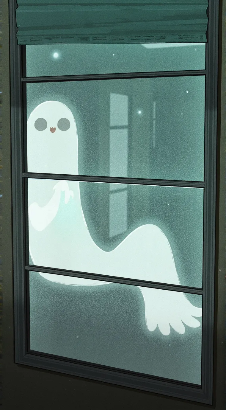 ai character: Friendly ghost background
