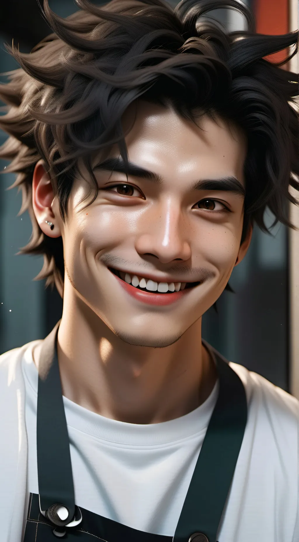 ai character: The Forgetful Roommate background