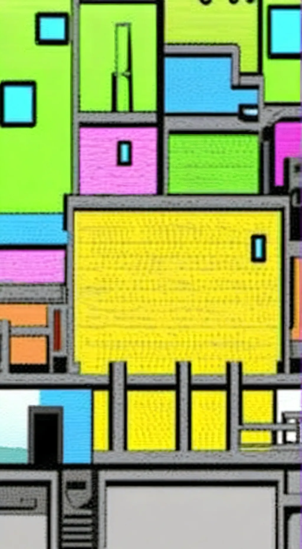 ai character: SPRUNKI background