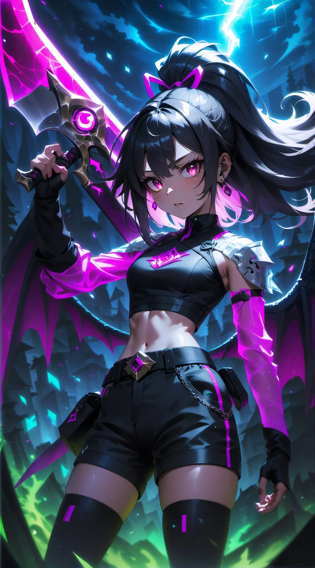 ai character: Leo ♌  background