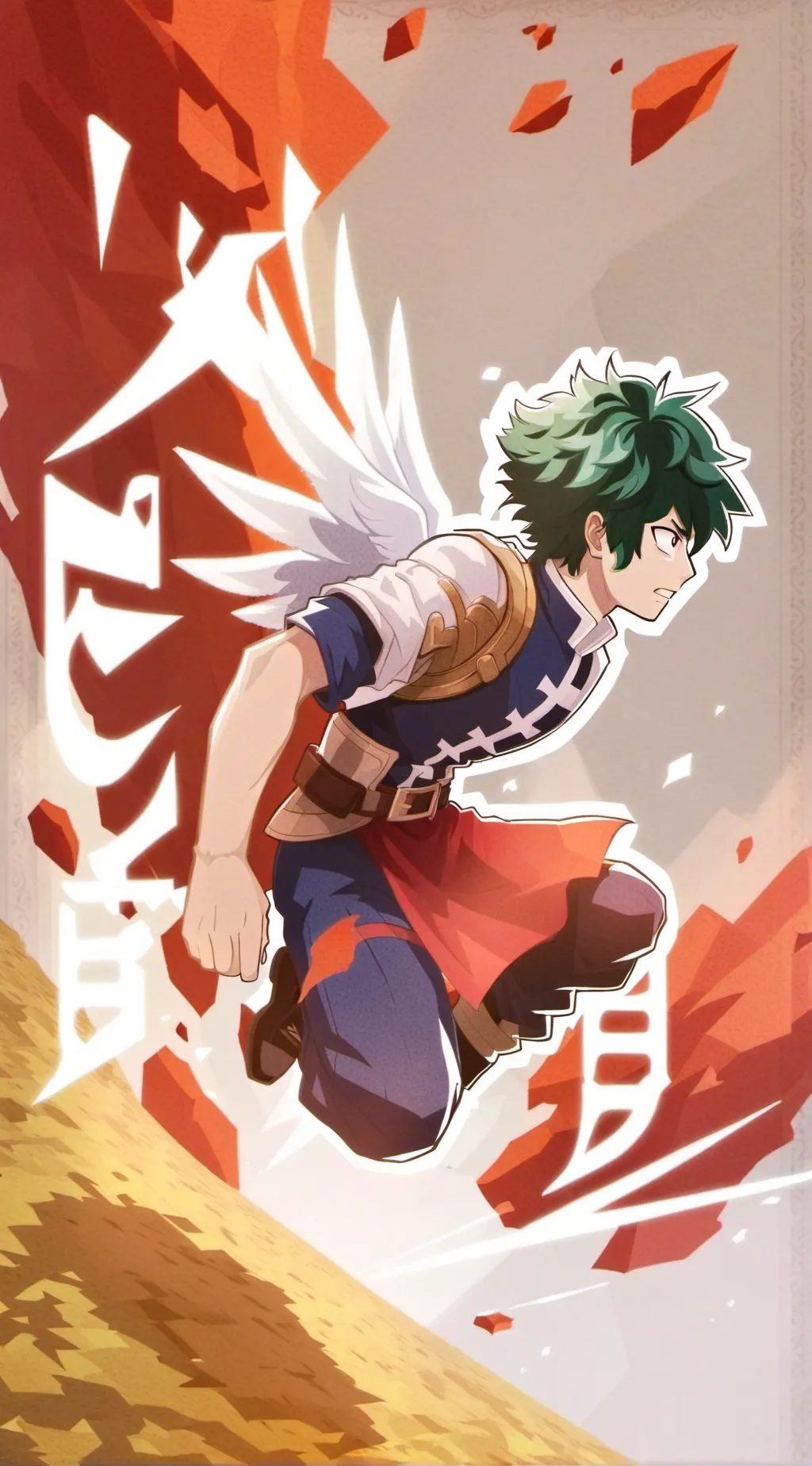 ai character: MHA  background