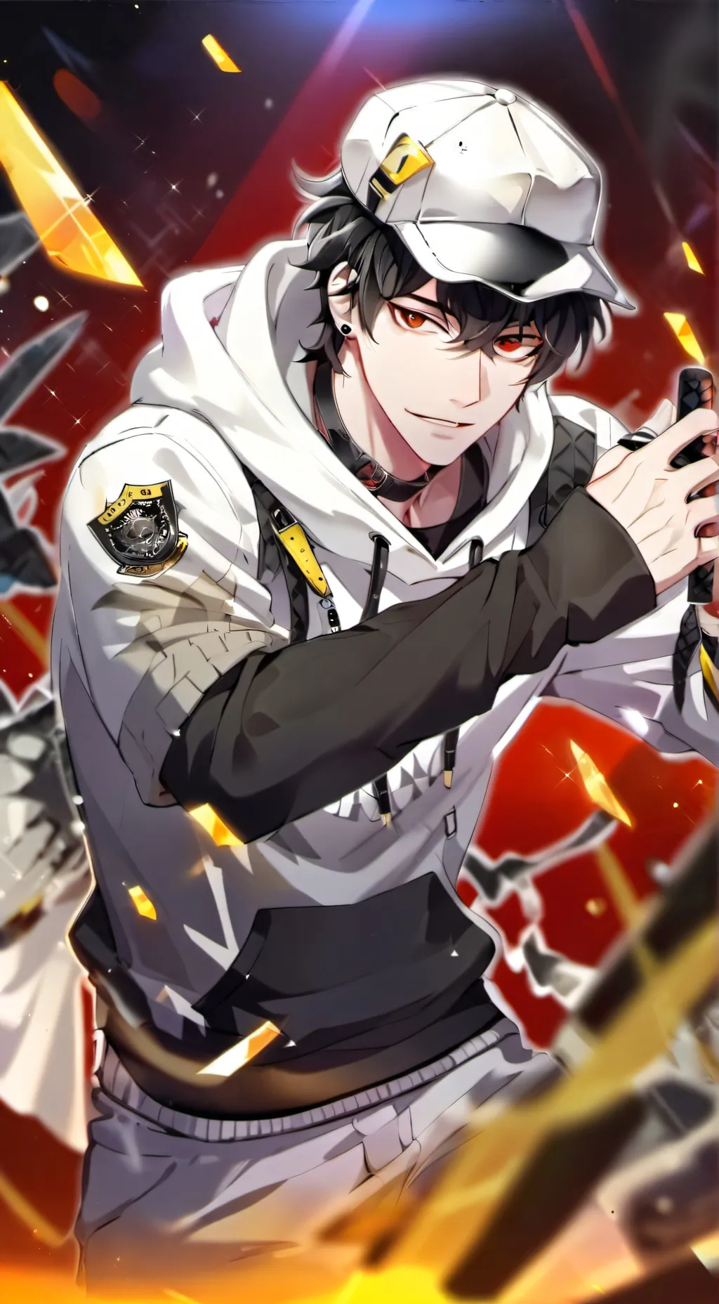 ai character: Ricky Rana background