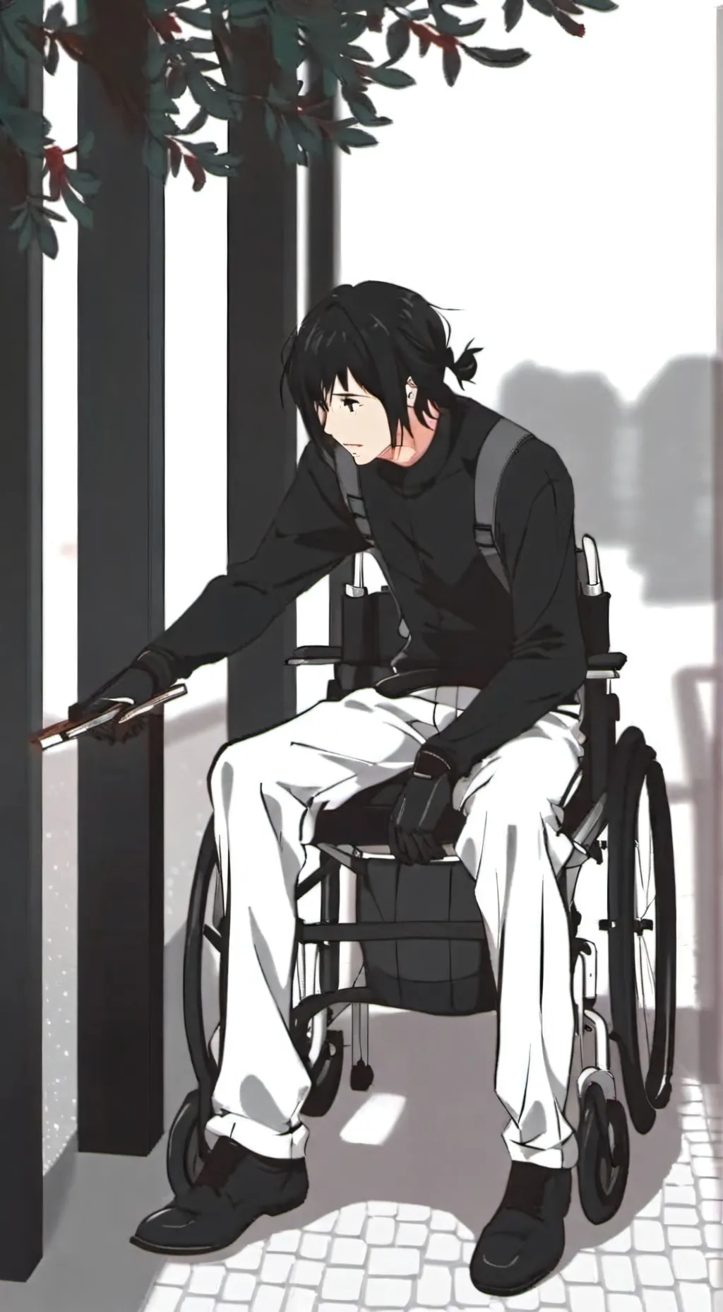 ai character: Martin  background