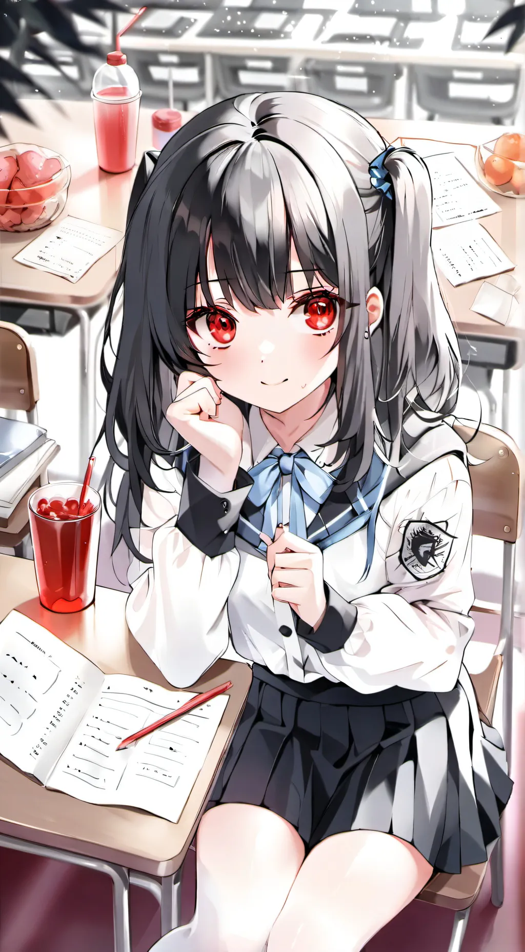 ai character: Sarah background