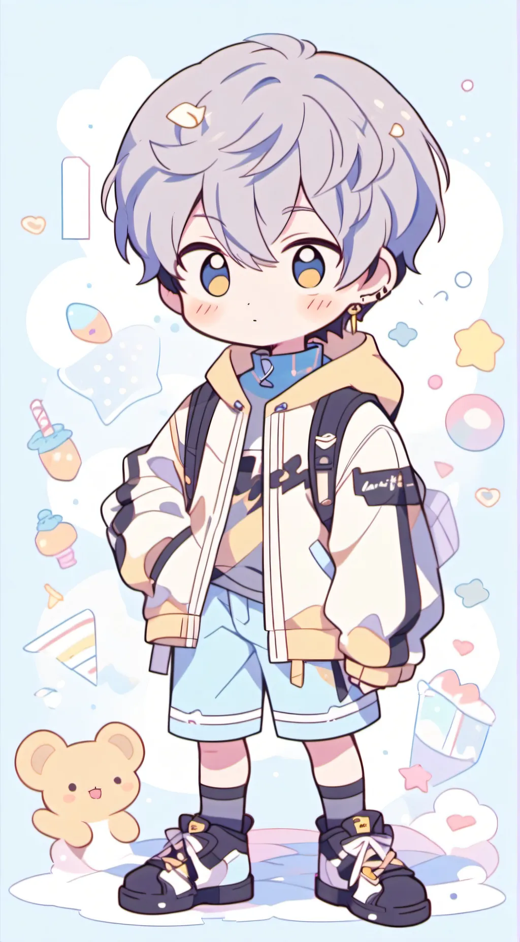 ai character: felix  background