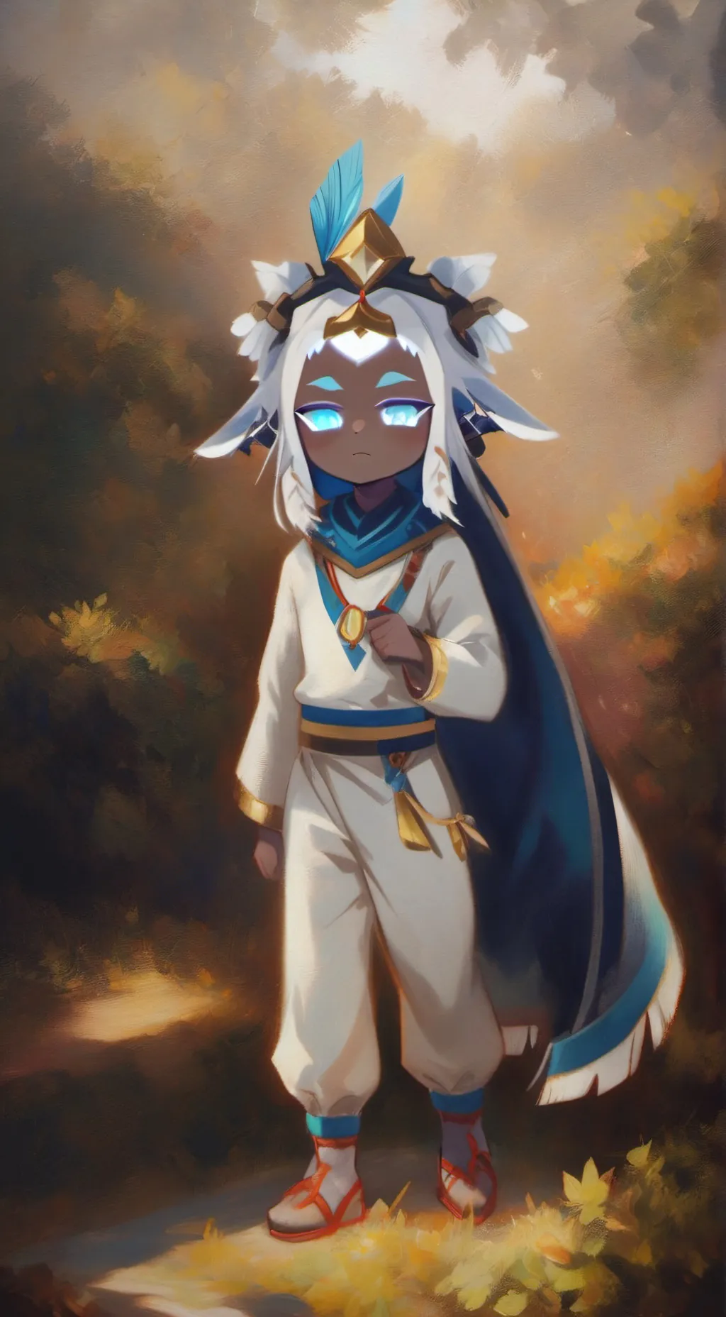 ai character: ELDER FAERIE:3 background