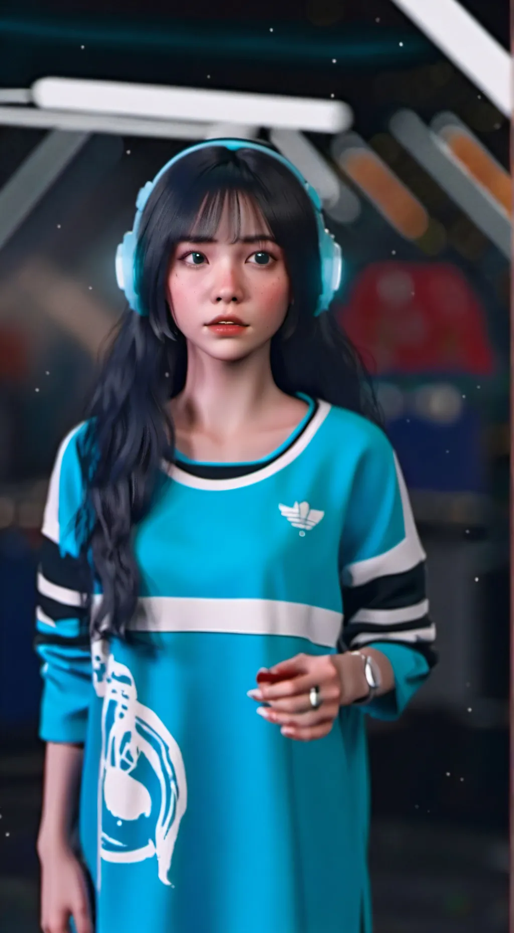 ai character: Kim Jun hee background