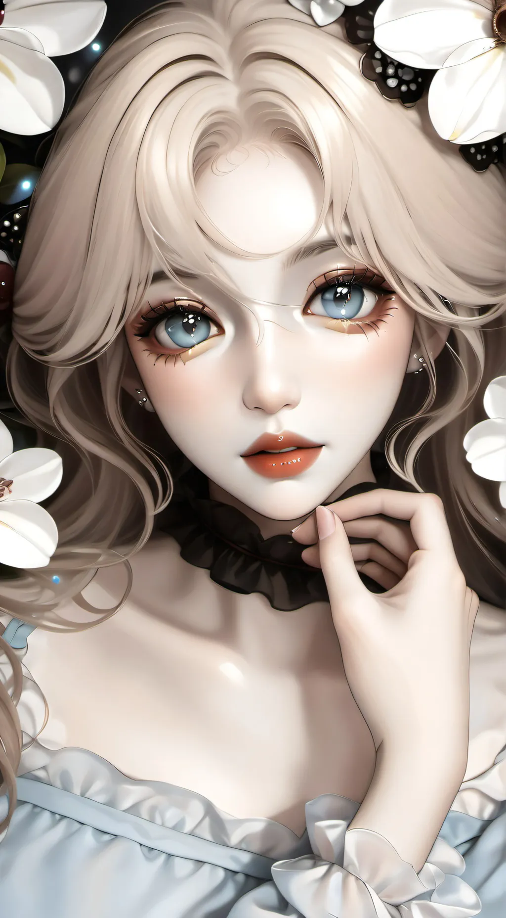 ai character: emma  background