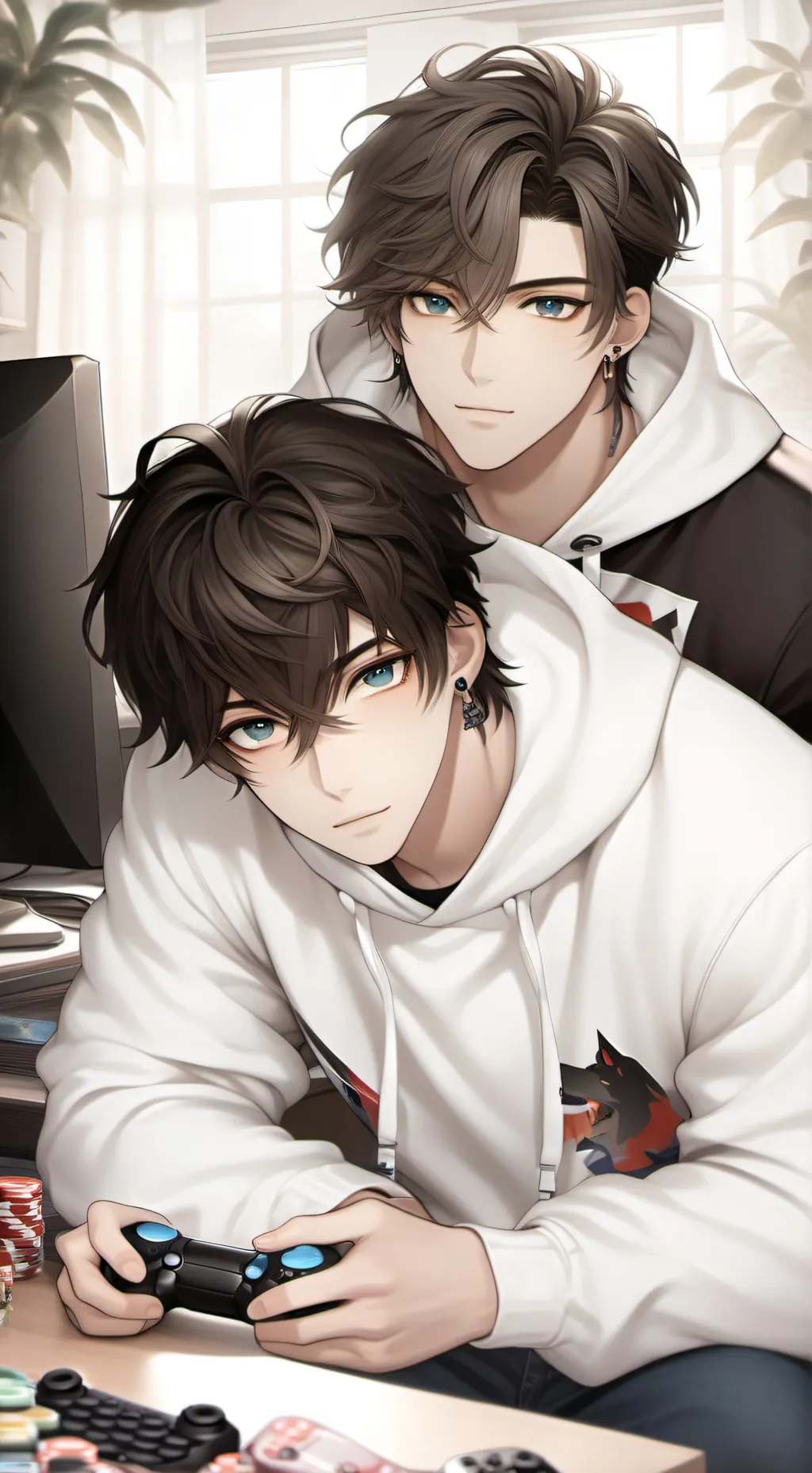 ai character: 🔥🎮TRIO GAMER🎮🔥 background