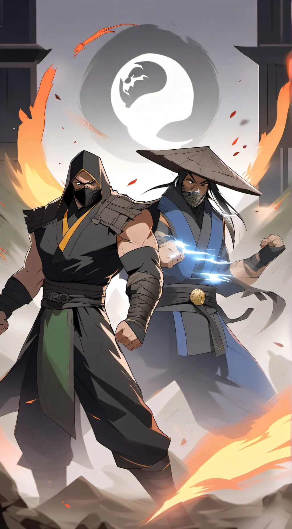 ai character: Mortal Kombat 1 background