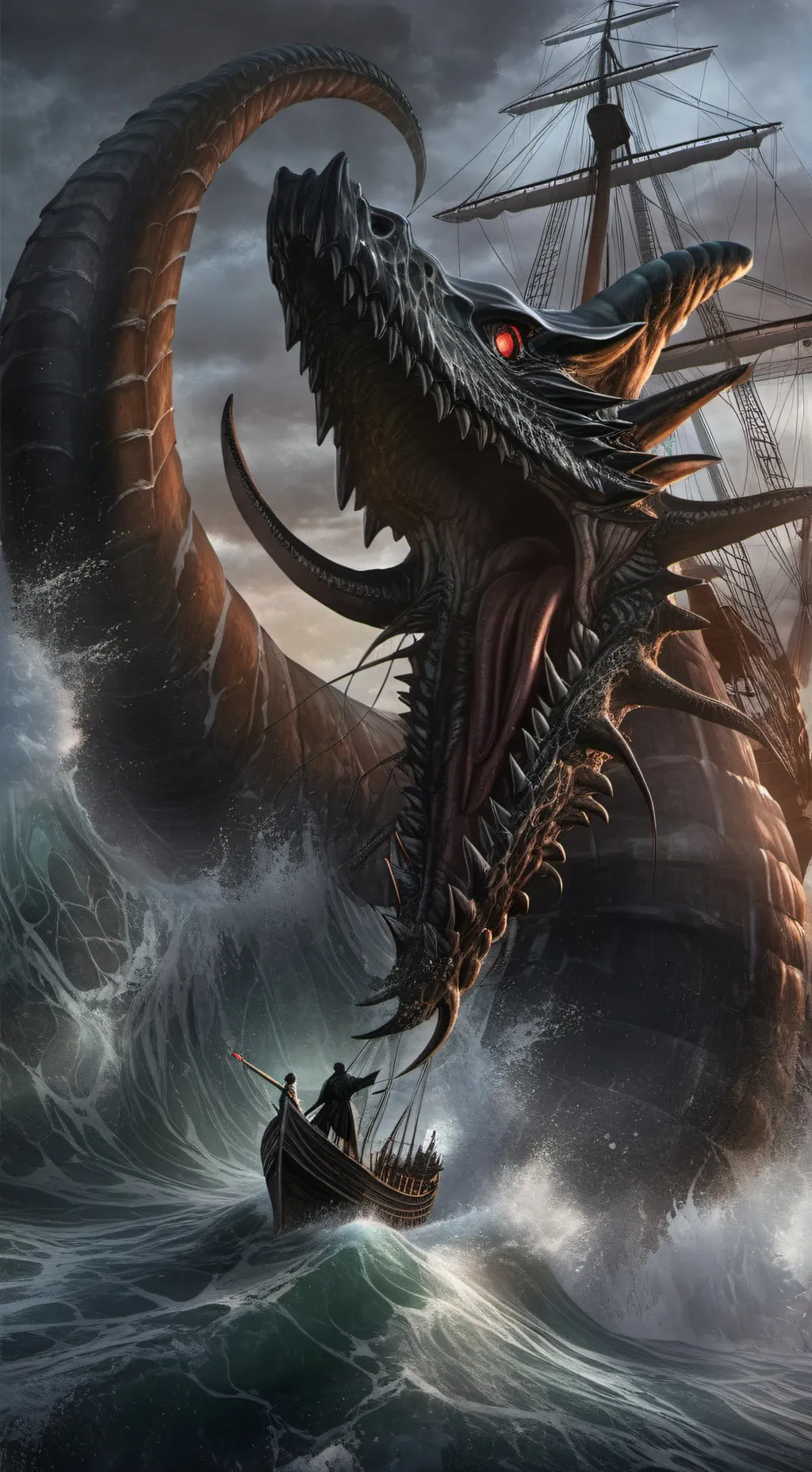 ai character: atlantic leviatan background