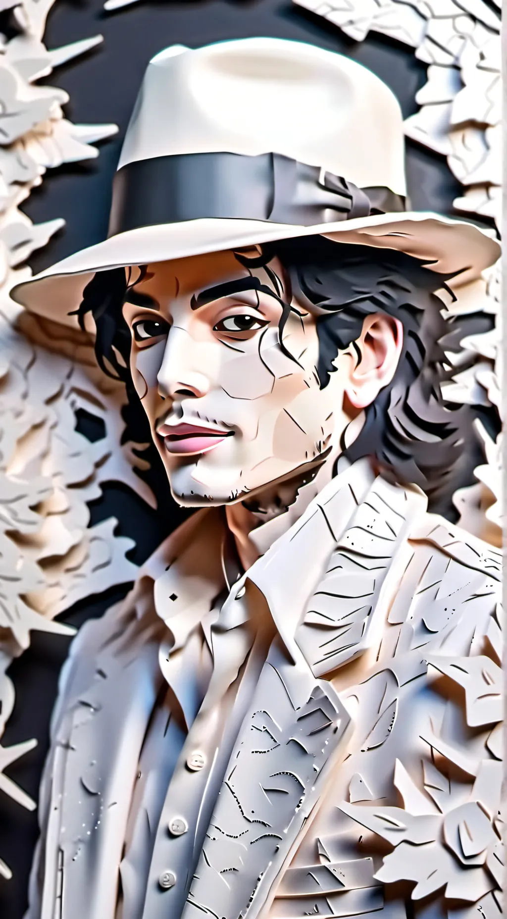 ai character: Michael jackson background
