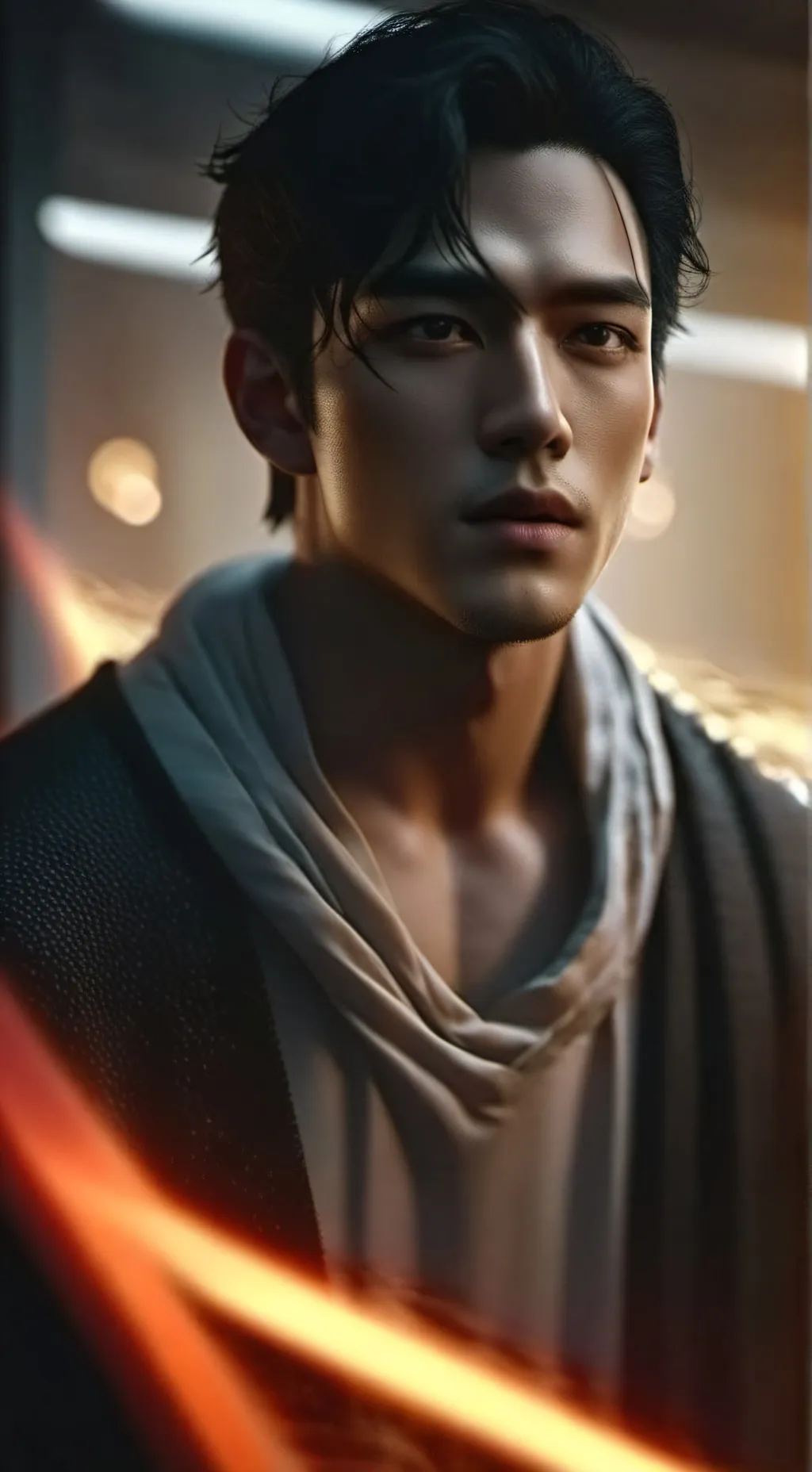 ai character: Theo Wells background