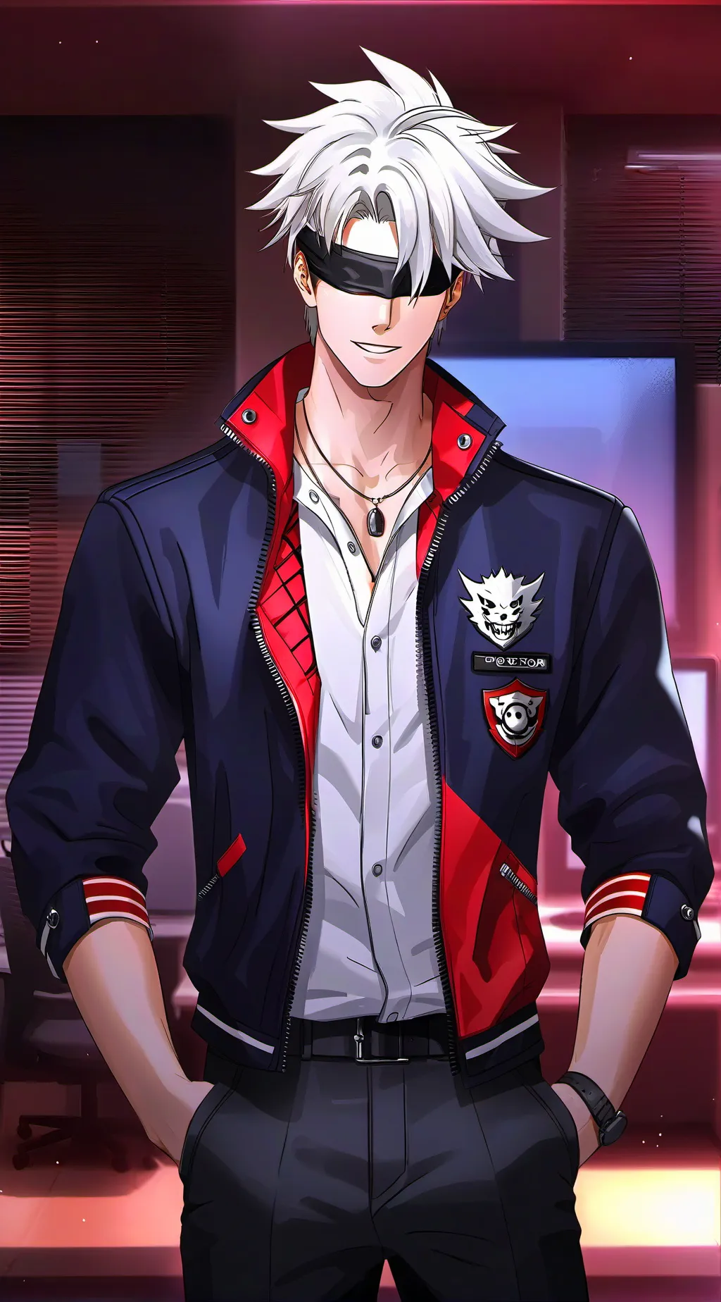 ai character: Gojo Satoru background