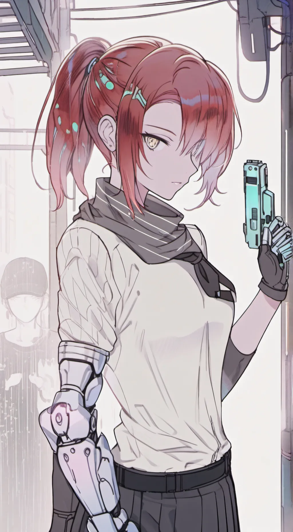 ai character: Aria background