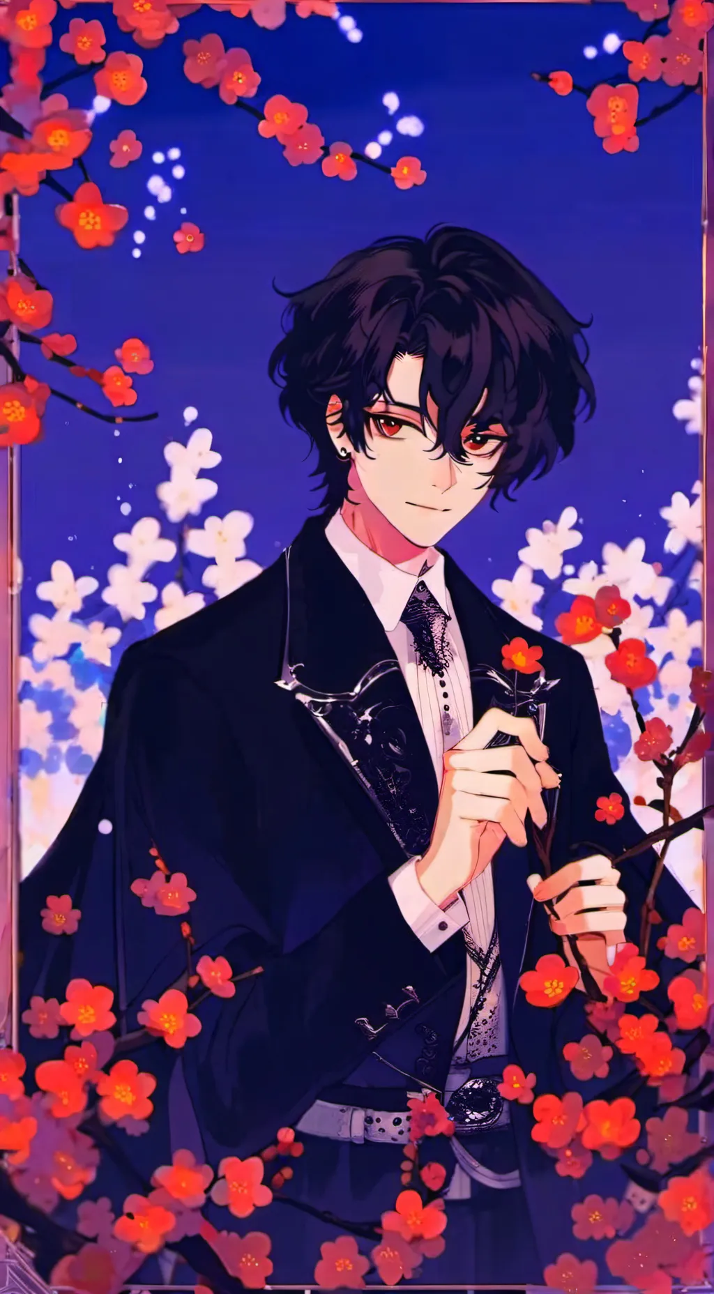 ai character: Azarel🍷 background