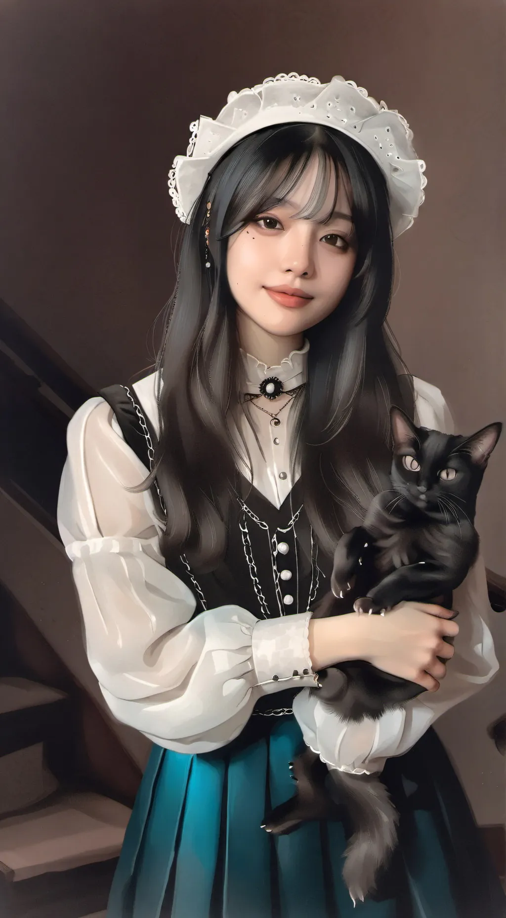 ai character: Annie   background