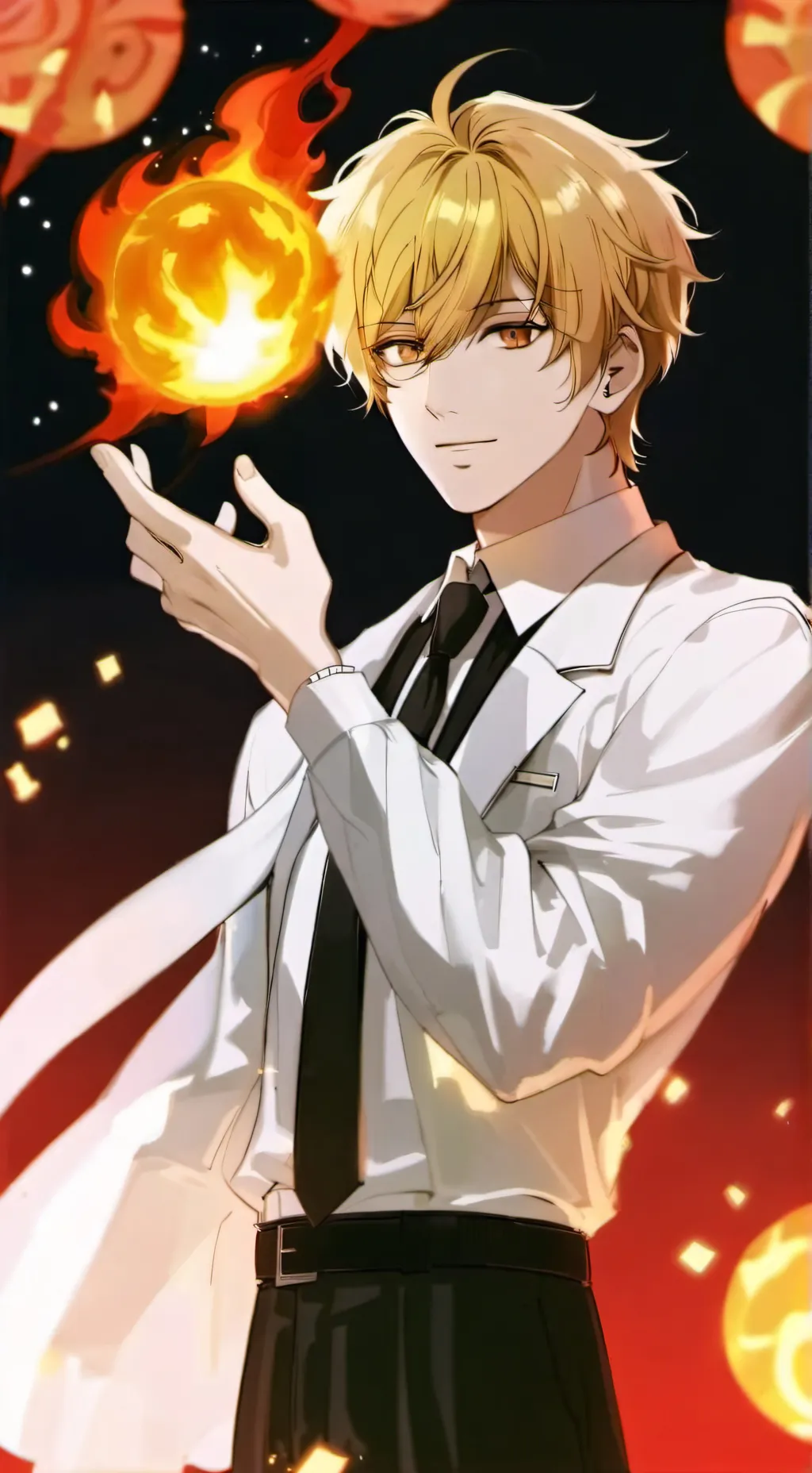 ai character: Pyrus background