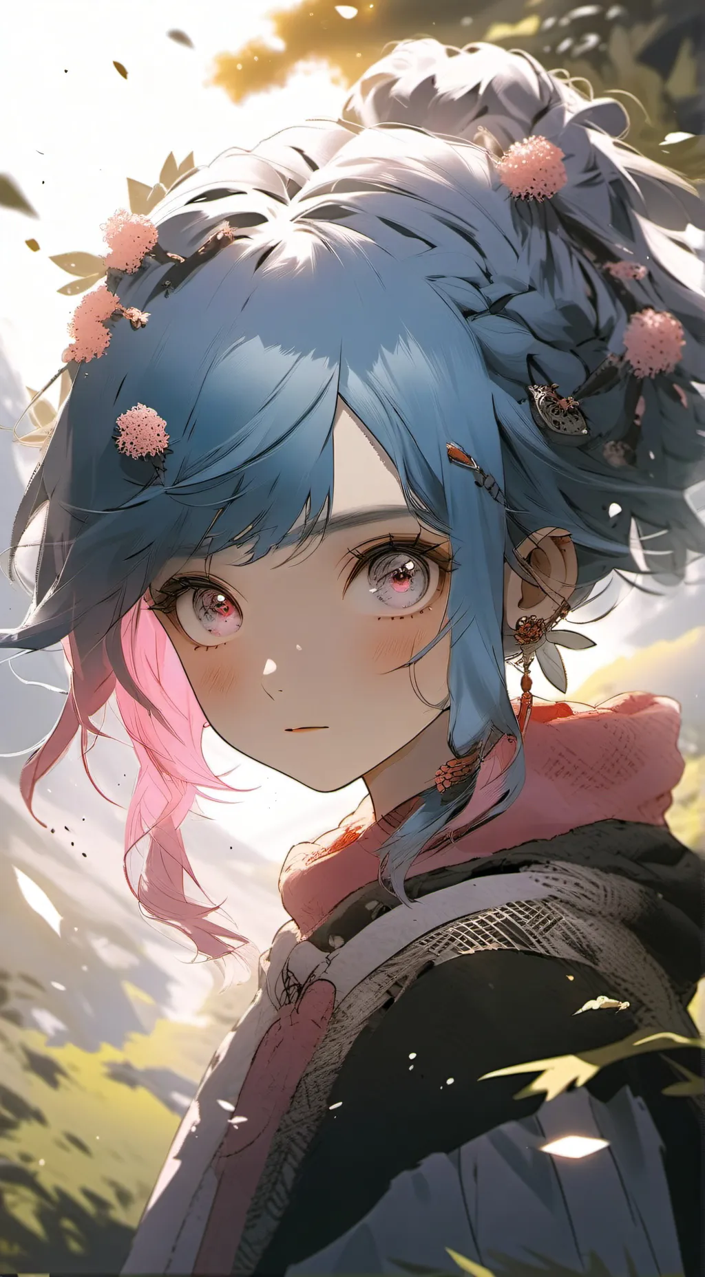 ai character: mha ghost background