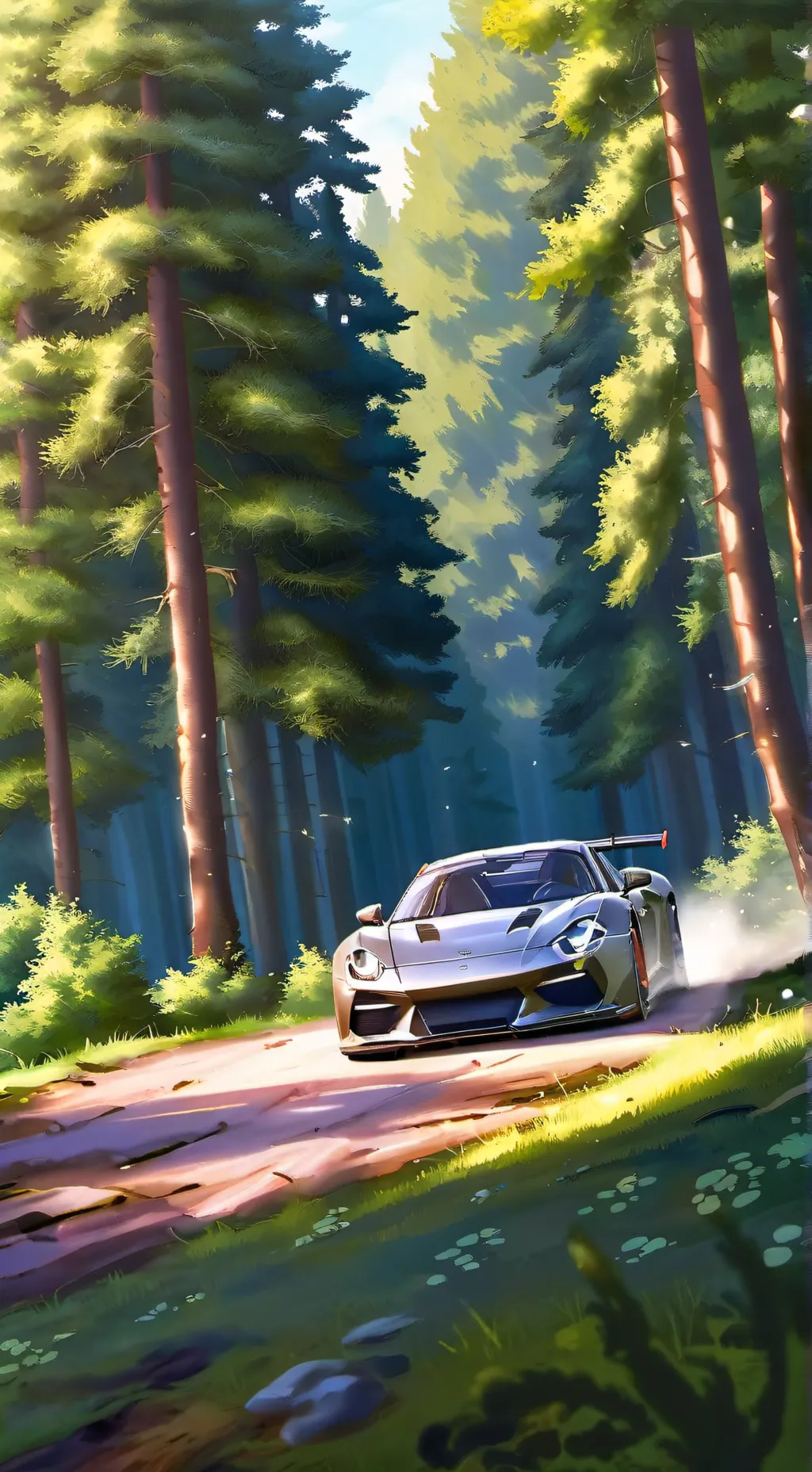 ai character: CH Road Trip background
