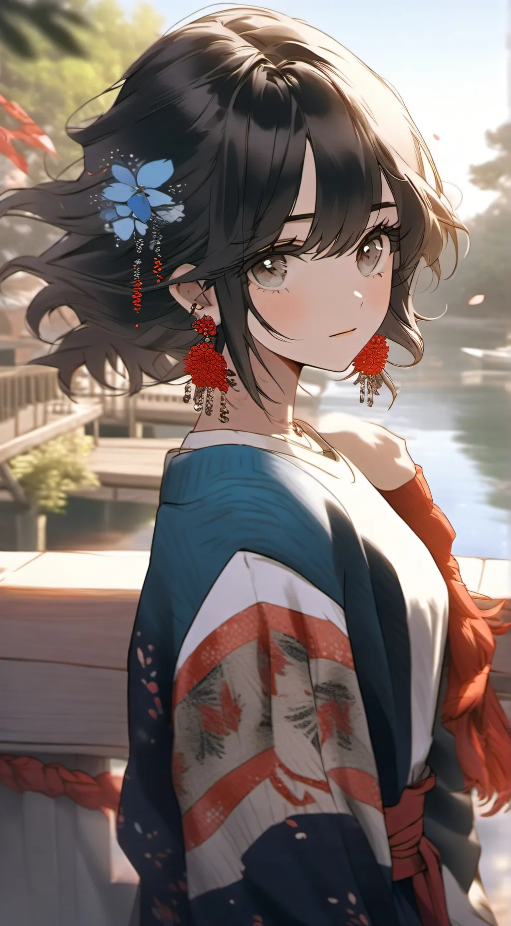 ai character: erika background