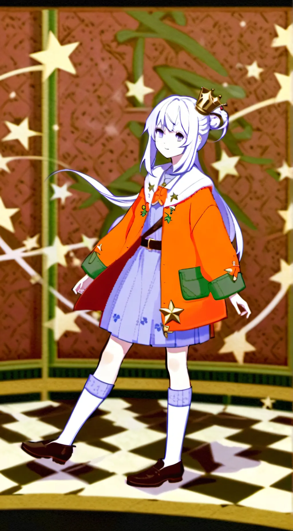 ai character: Yazi background