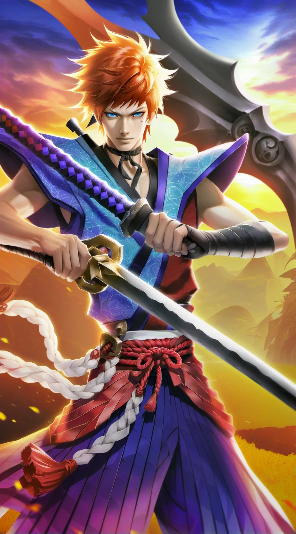 ai character: Ichigo Kurosaki background