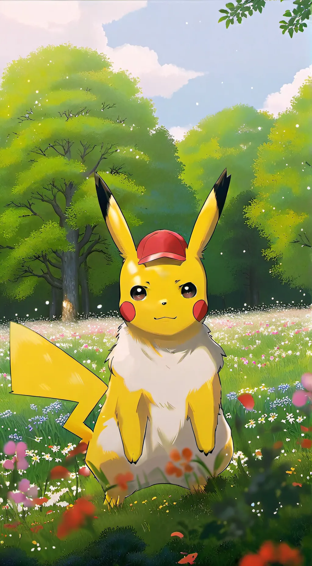 ai character: Pokemon Alola background