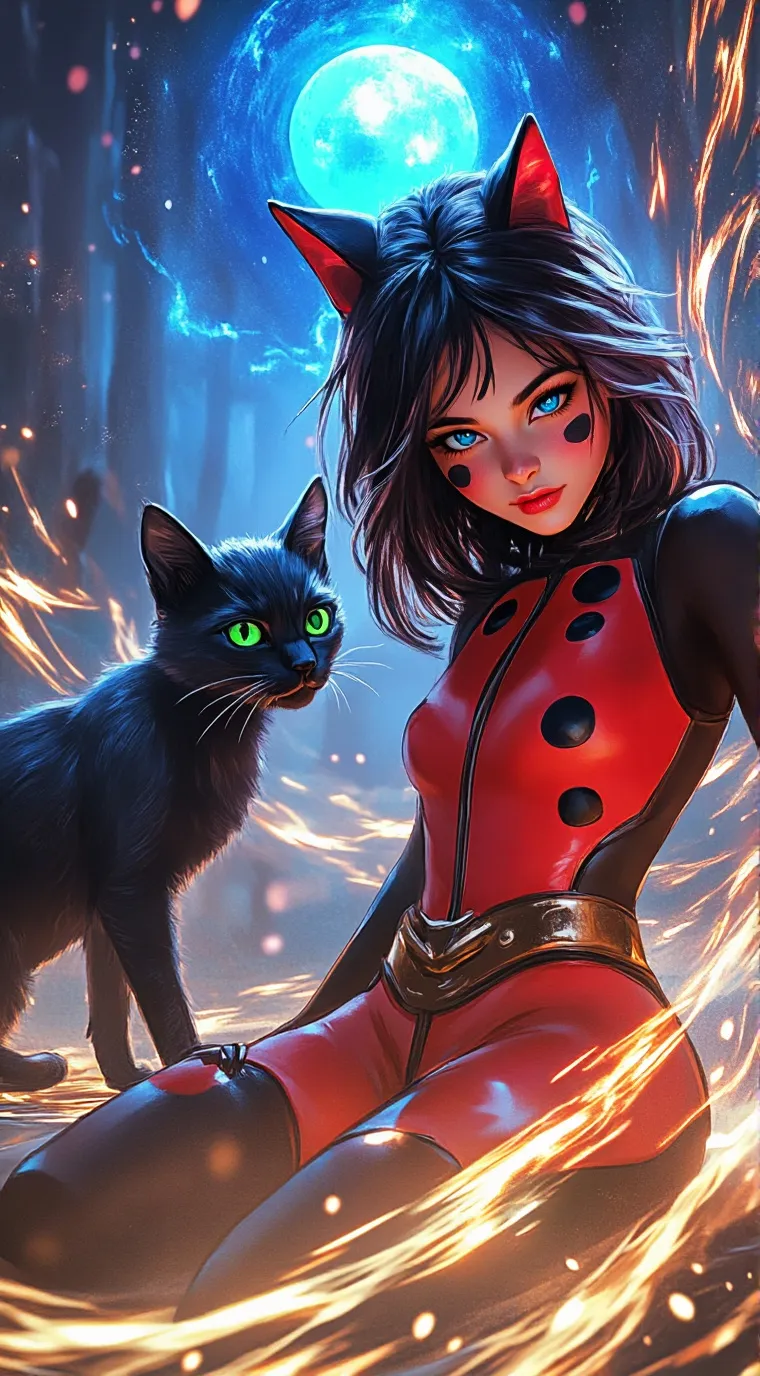 ai character: season 6 of ladybu background