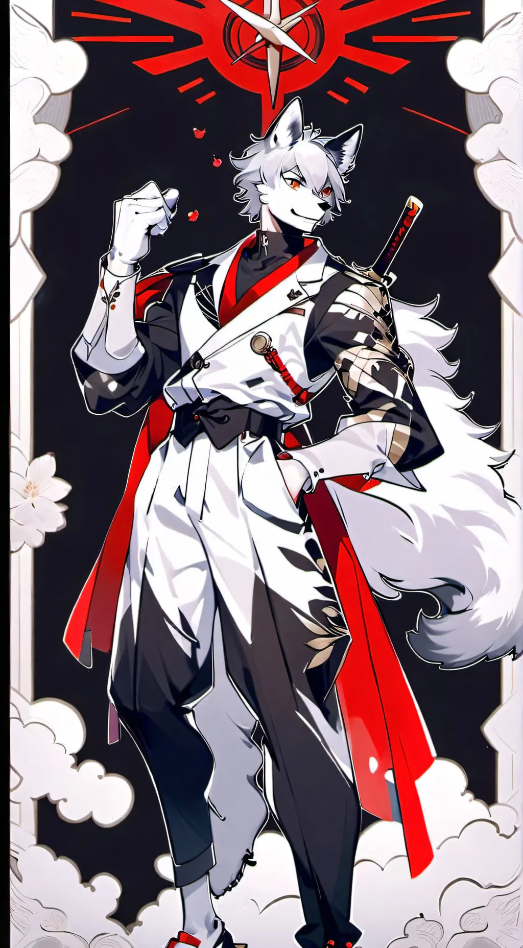 ai character: Furry-Adam Reverso background
