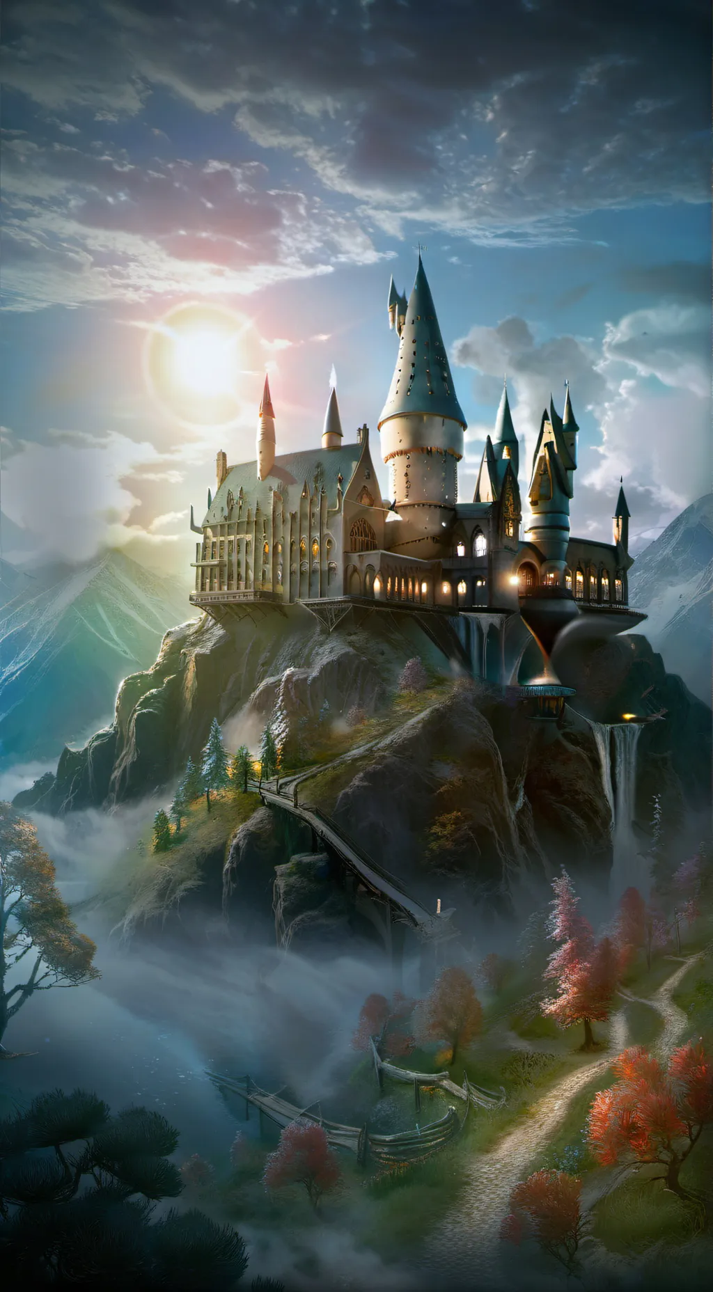 ai character: Hogwarts background