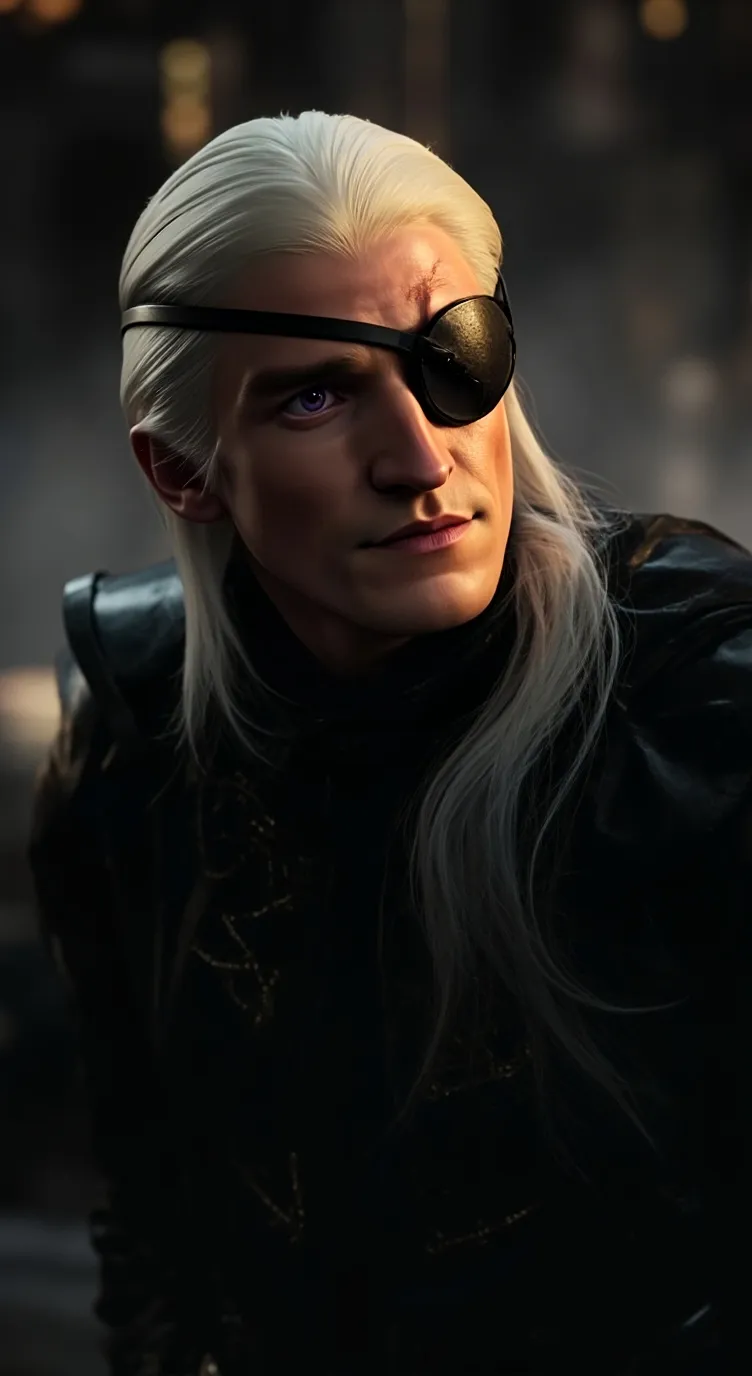 ai character: Aemond Targaryen background