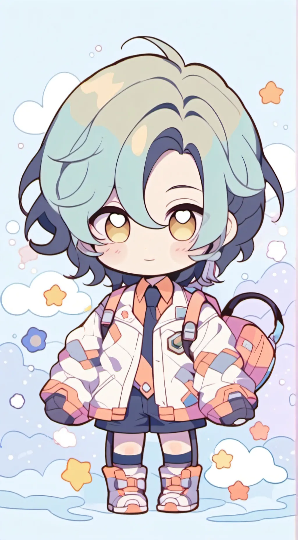 ai character: dest background