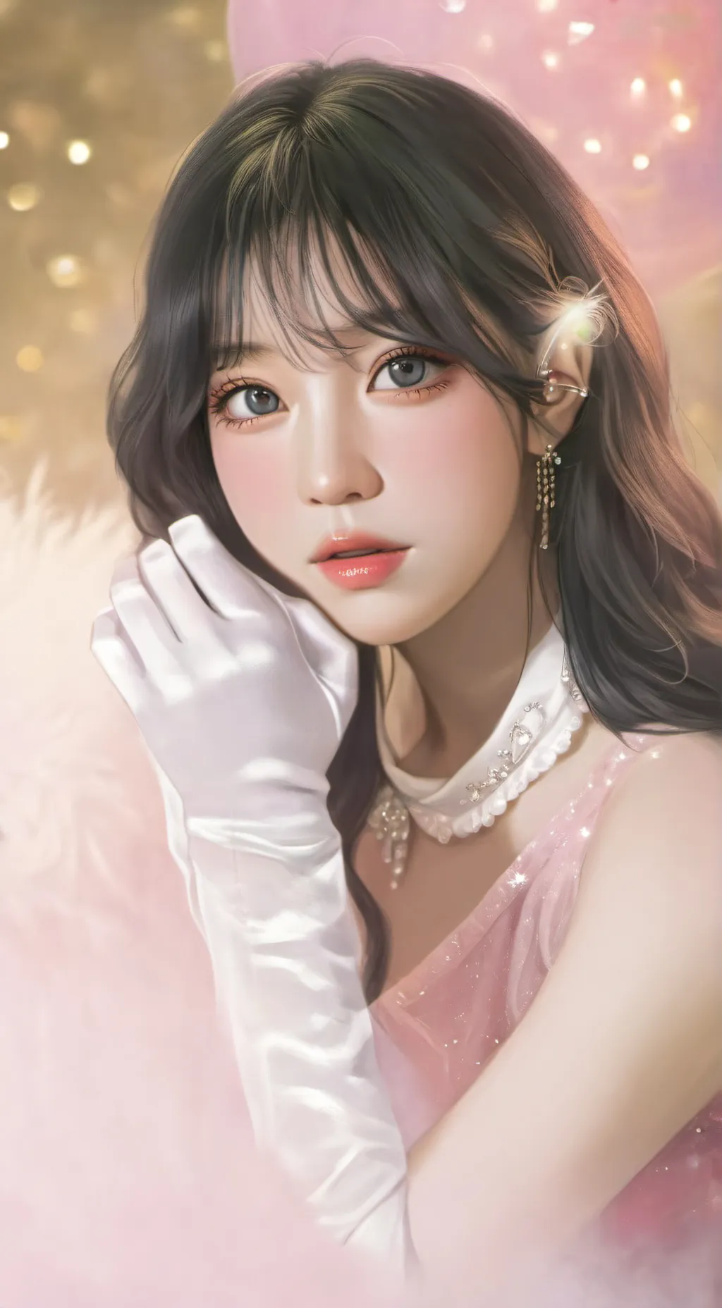 ai character: Ahyeon  background