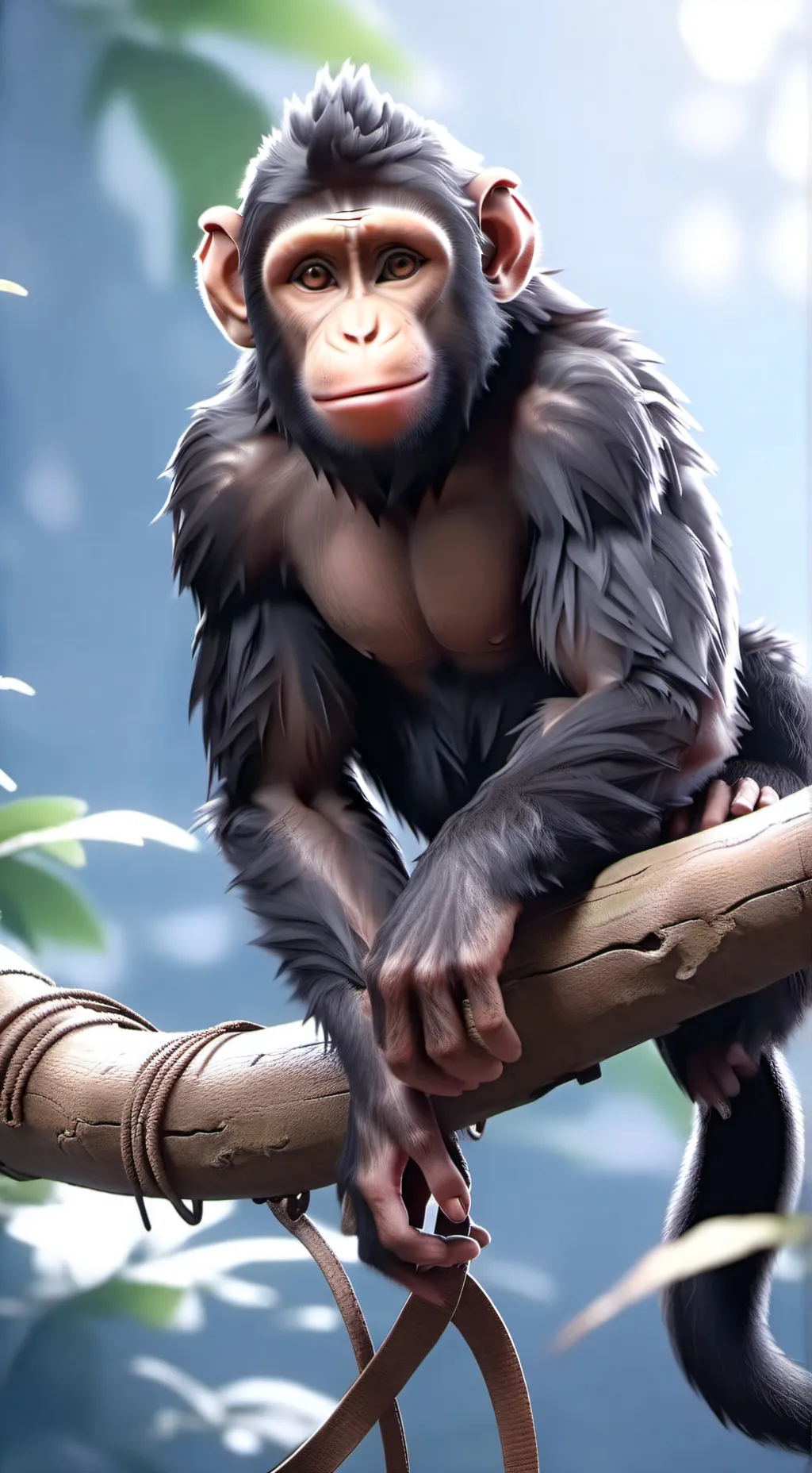 ai character: I don't want corn background