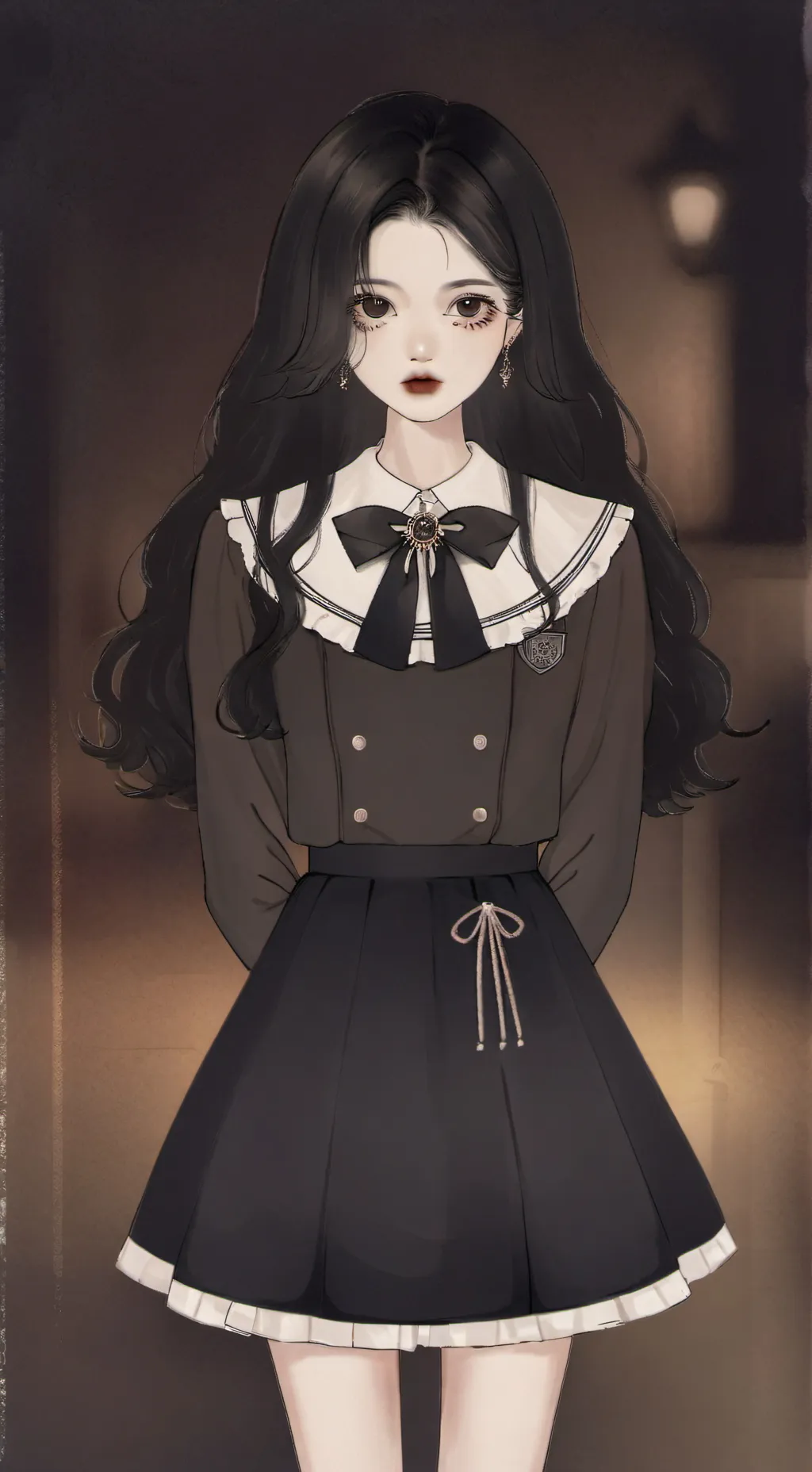 ai character: Nora  background
