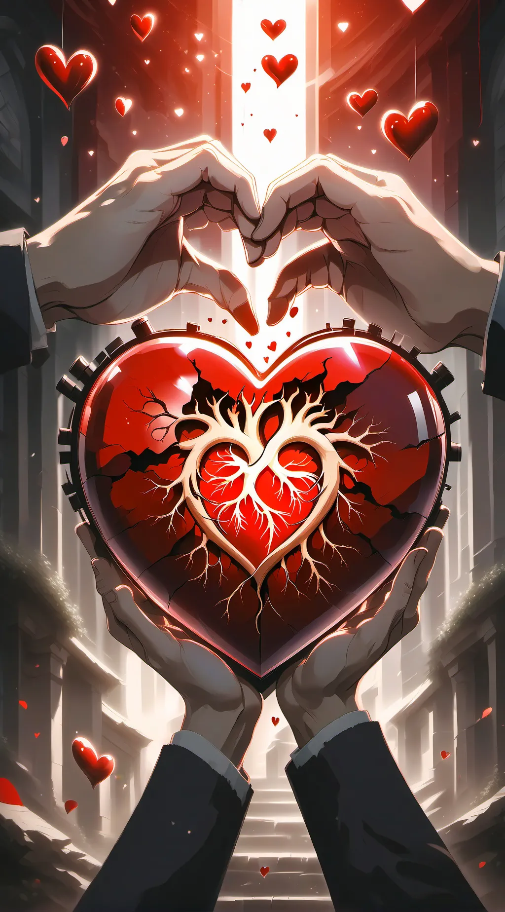 ai character: Izuku x Y/n background