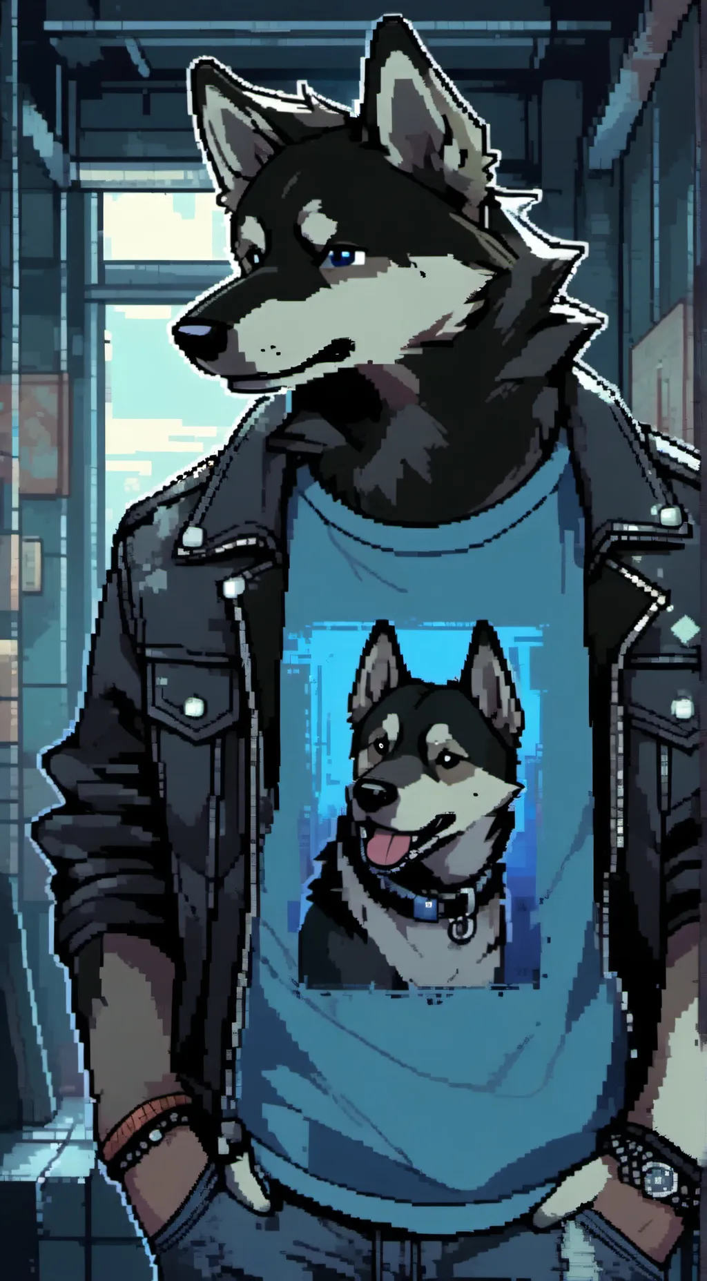 ai character: Murphy background