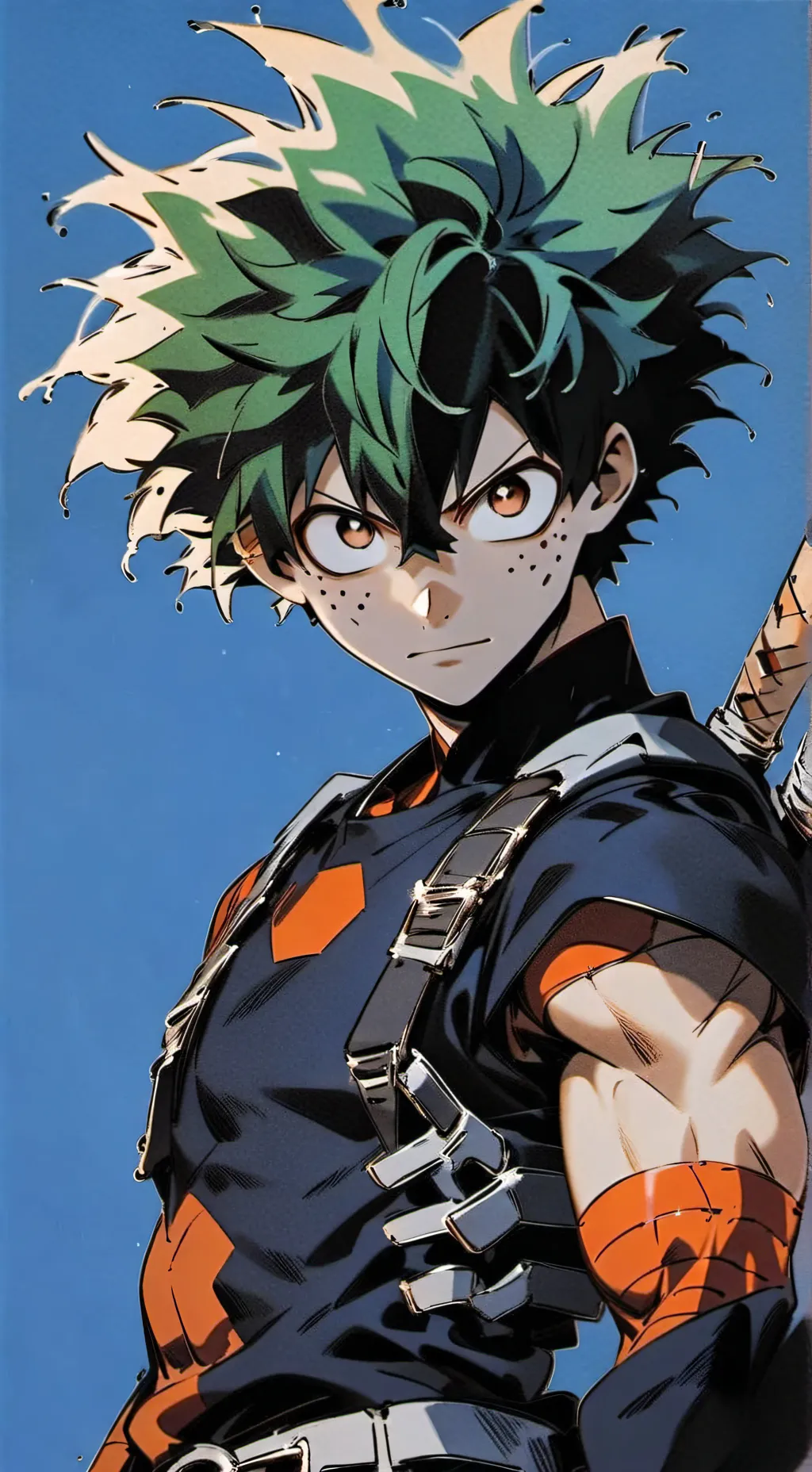 ai character: Izuku Midoriya background