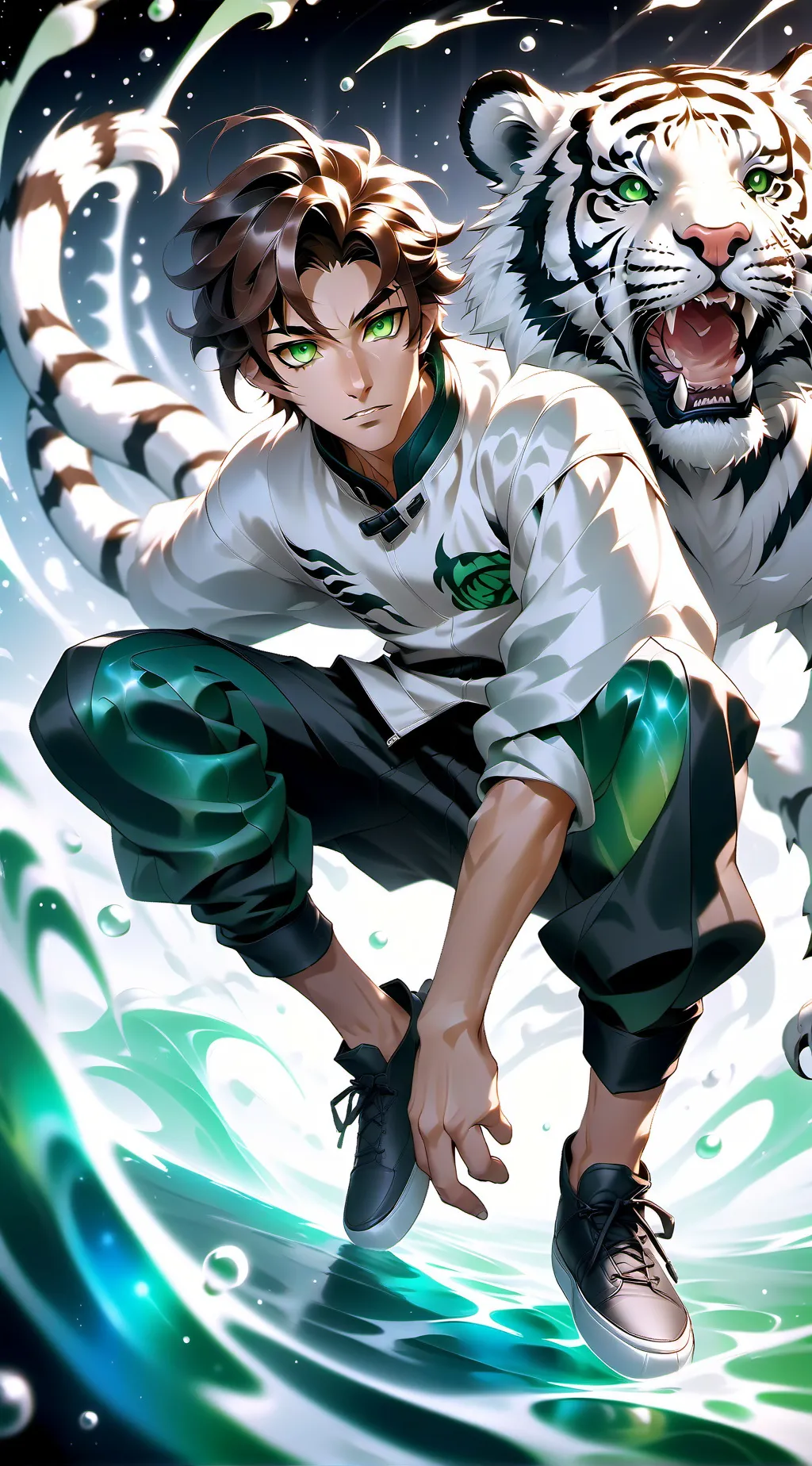 ai character: Anthony background