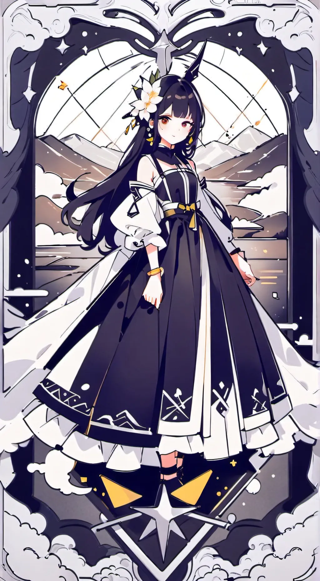 ai character: Gtag rode trip background