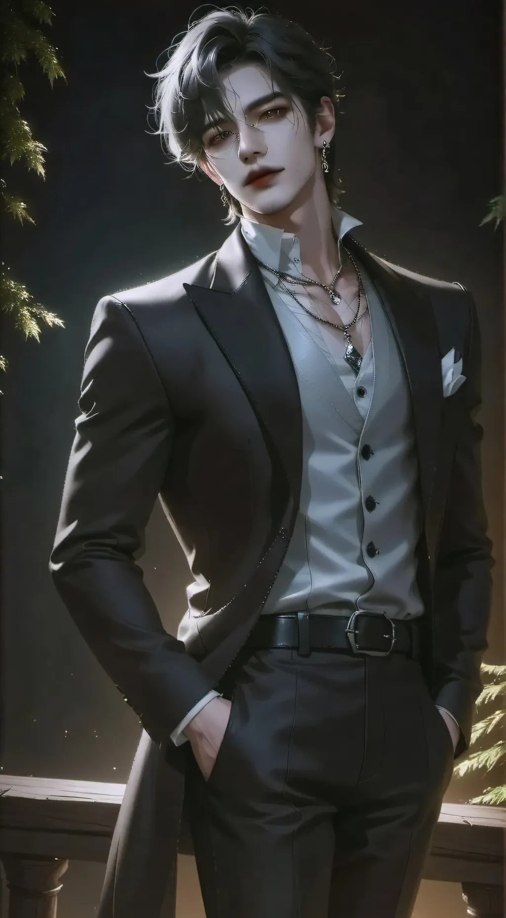 ai character: ℛ𝒾𝓏 background