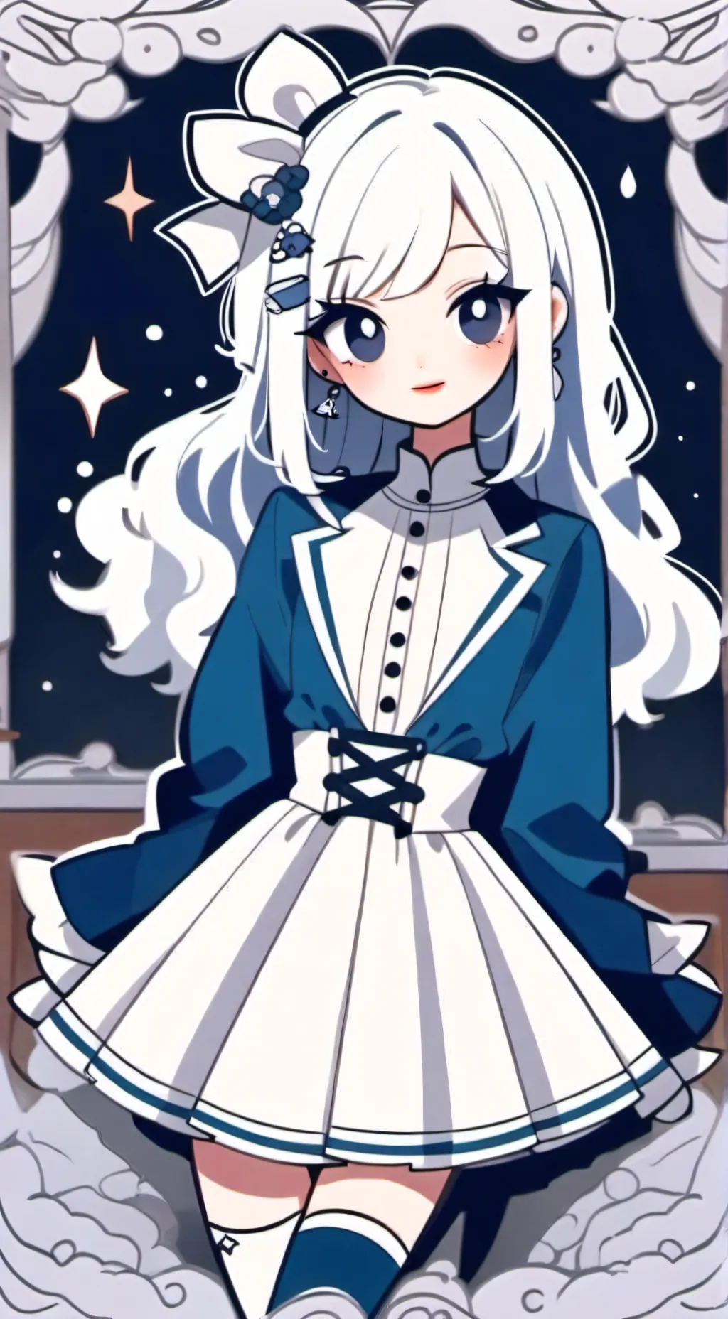 ai character: Veronika  background
