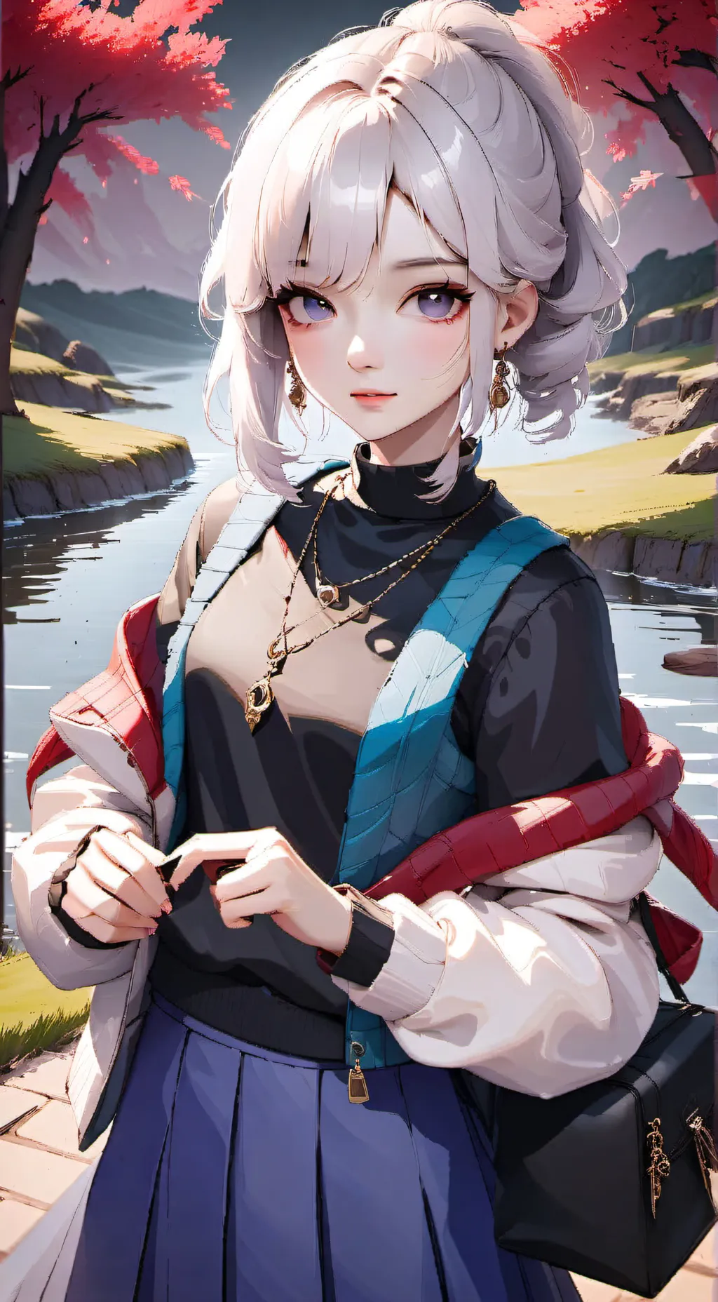 ai character: Sara  background