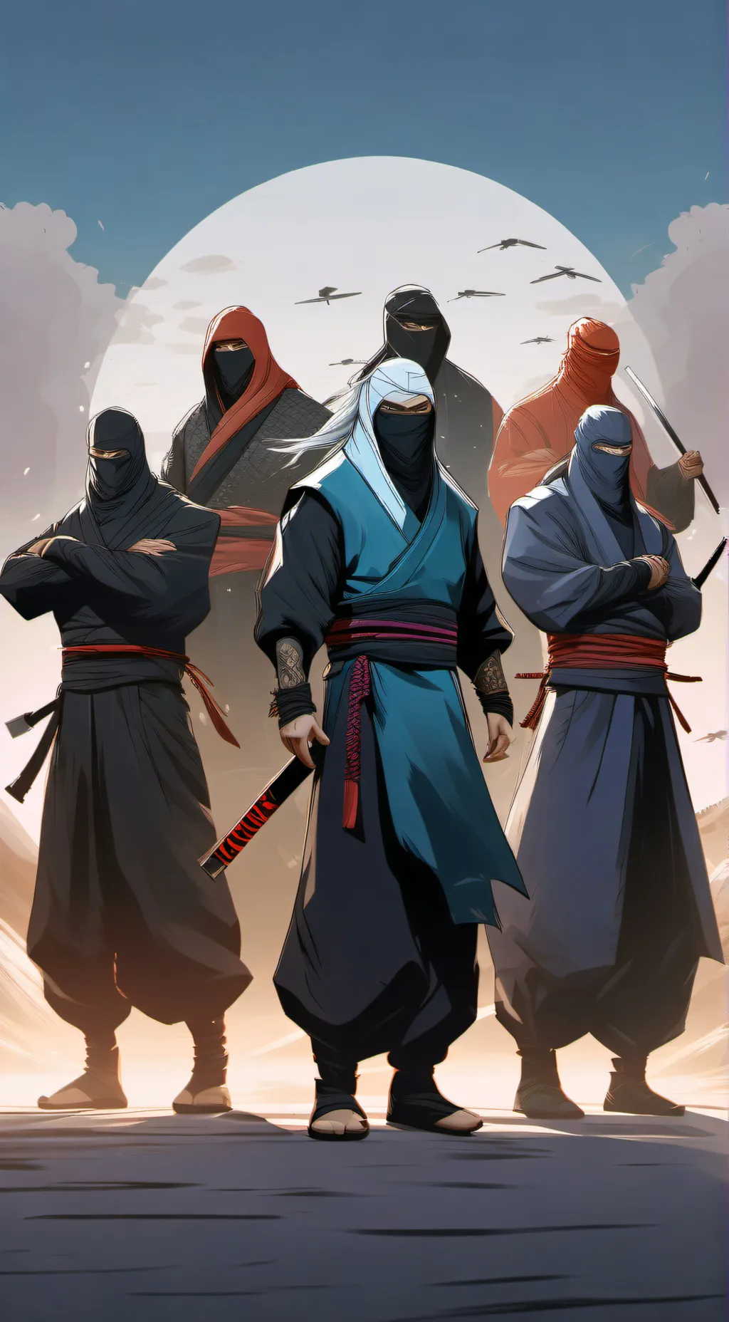 ai character: Ninjago met you background
