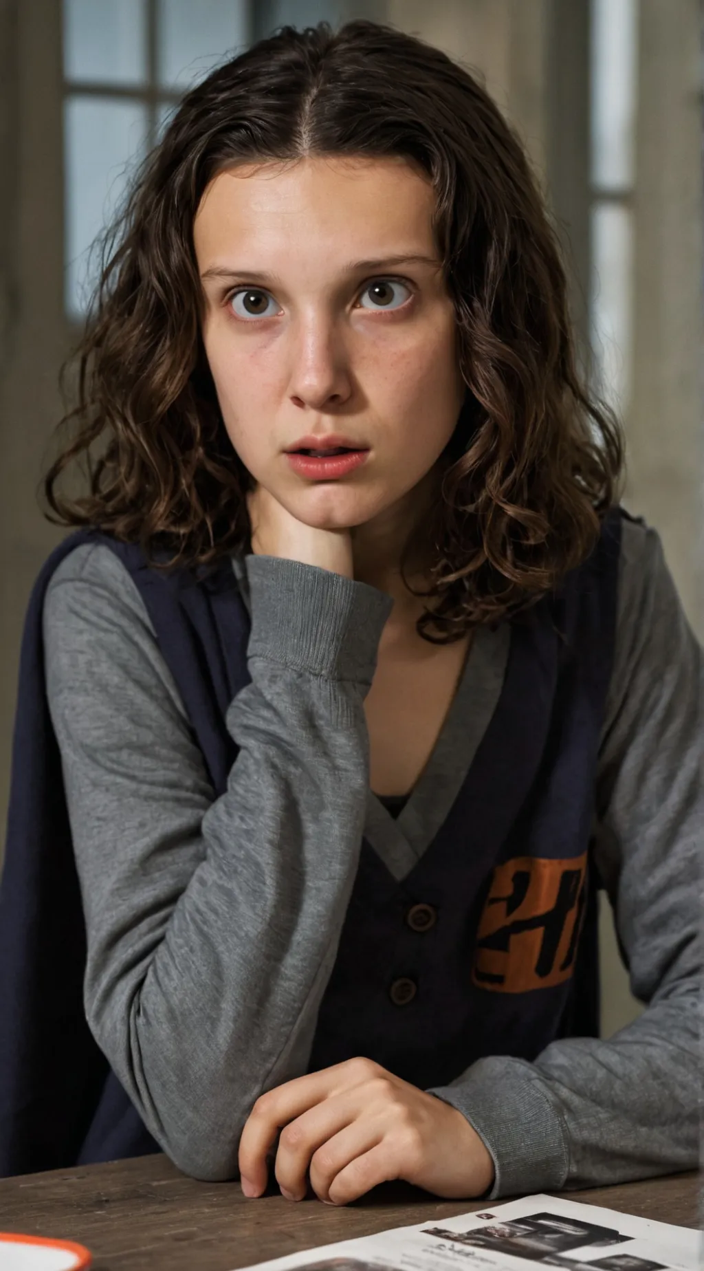 ai character: Eleven  background