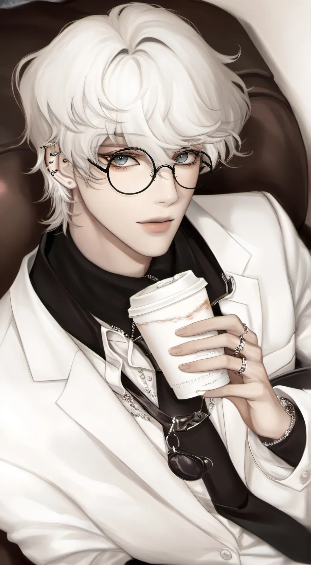 ai character: 🖤 | Yujin background
